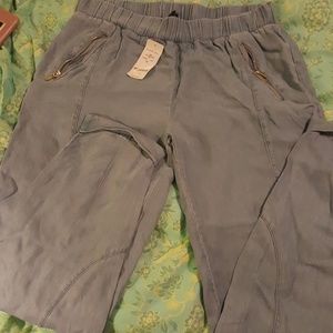 Bebe pale blue jeggings.